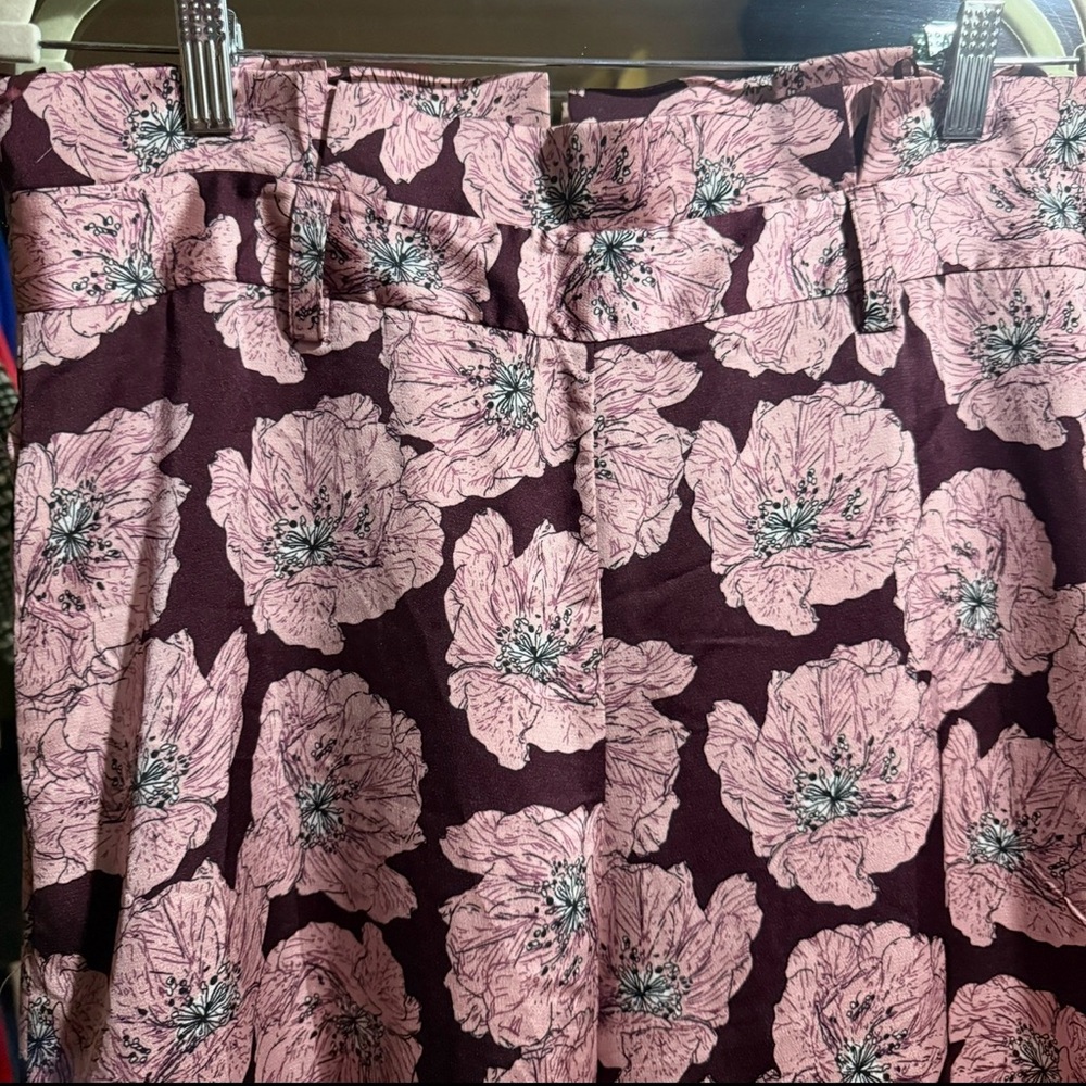 LUCY PARIS Pink Silky Paper Bag Pants - Picture 2 of 5